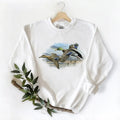 Mallard Duck Two Born To Hunt Retro Duck Hunting T-Shirts Graphic Tee Unisex Sweatshirt , Hunting Season, Cotton Hoodie