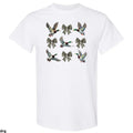 Mallard Duck and Camo Bow T-Shirt, Lightweight and Stylish Hunting-Themed Apparel for Outdoor Enthusiasts, Comfortable ...