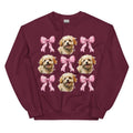 Maltipoo Pink Bow Dog Sweatshirt T-Shirts, Hoodie | GrindPrints.com