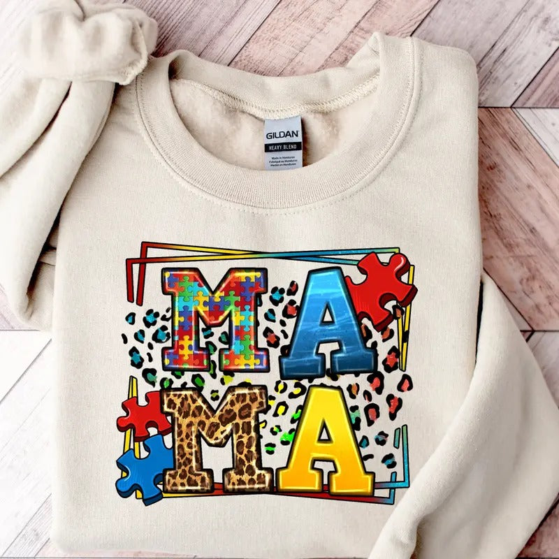 Mama Autism Autism Mom Autism Awareness Be Kind Puzzle Autism Mom Autism Mom Herostyle{N002}2 T-Shirts, Hoodie, Sweatshirt