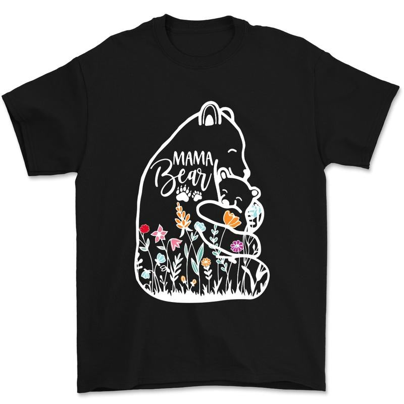 Mama Bea T-shirt for Mom on Mother's Day, Mama Bear T-shirt for Women, Mama T-shirt Hoodie, Sweatshirt | GrindPrints.com