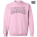 Mama Black Outline Puff Sweatshirt T-Shirts, Hoodie | GrindPrints.com
