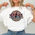Mama Bleached Shirt Pink Leopard Lightening Bolt Mom Shirt Hoodie, Sweatshirt | GrindPrints.com