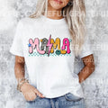 Mama Checkered Bolt DTF Transfers - THIS IS NOT A SHIRT Hoodie, Sweatshirt | GrindPrints.com