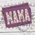 Mama Comfort Color Shirt, Custom Name Shirt, Floral Berry,  Cotton Hoodie, Sweatshirt | GrindPrints.com