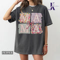 Mama Comfort Colors Shirt, Coquette Bow Mama T-Shirt, Floral Mom Tshirt, Spring Mama Shirt, Springtime Mom Tee, Mothers...