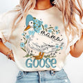 Mama Goose Shirt, Floral Mama Shirt, Coquette Mama Shirt, Mama Sublimation, Vintage mama Shirt Goose Lover shirt, Mothers...