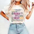 Mama 'S Okay Motherhood Mental Health Mom Shirt Retro Boho Mama T-Shirts, Hoodie, Sweatshirt