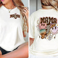 Mama Retro Flower Shirt Smiley Mama Shirt Mom Shirt Mom Funny Mom Shirt Mama Smiley Mama T-Shirts, Hoodie, Sweatshirt