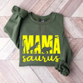 Mama Saurus Sweatshirt, Mama Dinosaur, Mom Life Sweatshirt, Mother's Day Sweatshirt, Funny Mother's Day Gift, Mom Of...