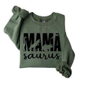 Mama Saurus Sweatshirt, Mama Dinosaur, Mom Life Sweatshirt, Mother's Day Sweatshirt, Funny Mother's Day Gift, Mom Of...