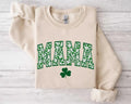 Mama Shamrock Sweatshirt, St. Patricks Day Sweatshirt for Mama, Irish Mom Sweatshirt, Lucky Mama Sweatshirt,St. Patrick's...