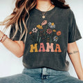 Mama Shirt, Wildflowers Mama Shirt, Retro Mom Tshirt, Flower Shirts For Women, Floral New Mom Gift, Unisex T-Shirt, Gifts...
