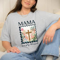 Mama Simple Blessed Christian Tshirt Cotton Casual Street Style Crew Neck Short Sleeve T-Shirt Trendy Top for Women for...