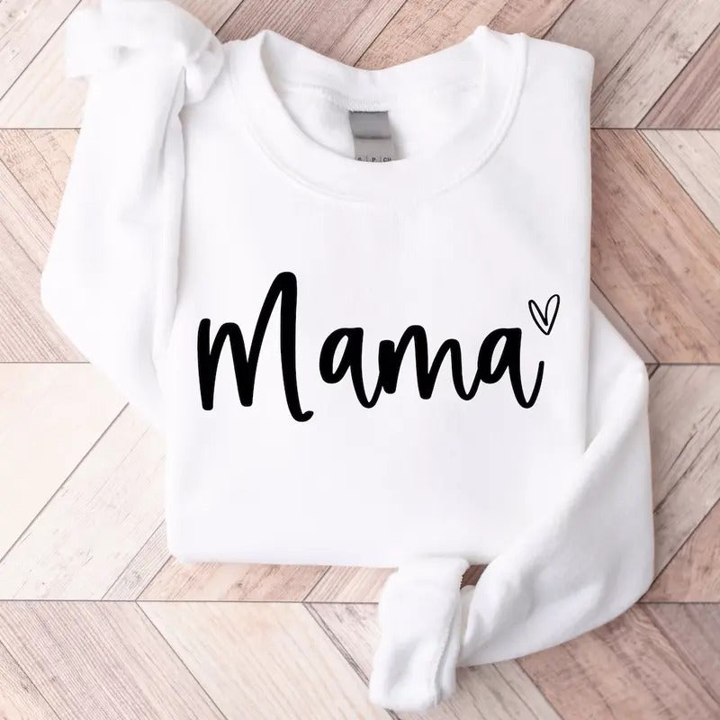 Mama Sweatshirt & T-shirt Comfortable Fabric Hoodie | GrindPrints.com