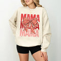 Mama Sweatshirt, Retro Mama Valentine Coquette Heart Bow Shirt, Mama Valentine Shirt, Mama Shirt, Love Shirt, Valentine...