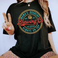Mama's Boobery Always On Tap Brewing Co Shirt, Breastfeeding Shirt For Mom, Mama's Boobery Tee, Funny Mom Graphic Printed...