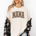 Mama, Brown Checkered, Retro, Varsity, Mother's Day Tshirt, Women's Comfort Colors Tee Hoodie, Sweatshirt | GrindPrints.com