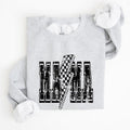 Mama, Lightning Bolt, Mother's Day, Motherhood Sweatshirt, Women's Crew Neck, Crewneck T-Shirts, Hoodie | GrindPrints.com