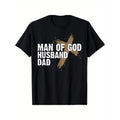 Man Of God Husband Dad Christian Faith Father's Day Gift T-Shirt made in usastyle{n002}2 Hoodie, Sweatshirt | GrindPrints.com