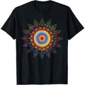 Mandala Sacred Geometry Prana Art Yoga Mantra Om Good Vibe T-Shirt Made in USA Hoodie, Sweatshirt | GrindPrints.com