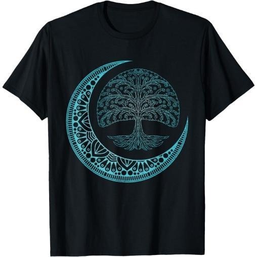 Mandala Tree Life Tattoo Mandala T-Shirt Made in USA Hoodie, Sweatshirt | GrindPrints.com