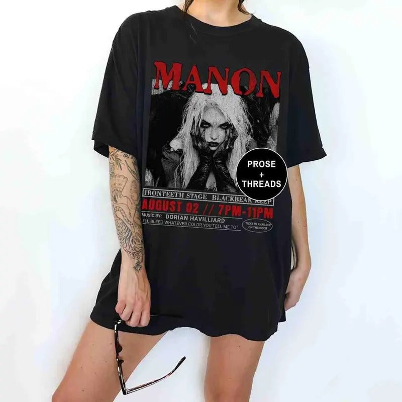 Manon Blackbeak Shirt We Are Thirteen Throne Of Glass Merch Sarah J Maas SJM Merchthrone of glass merch, Bookstagram...