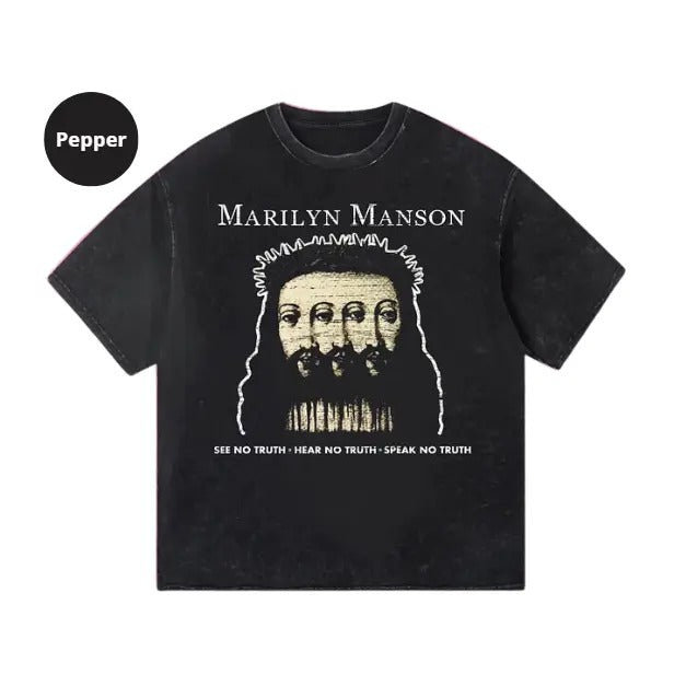 Manson Vintage Old Printed Graphic Tshirt, Sweatshirt, Hoodie Size S- 3XL,Gift For Women Top Womenswear Underwear Humen,...