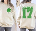 March 17 Jersey style Sweatshirt T-Shirts, Hoodie | GrindPrints.com