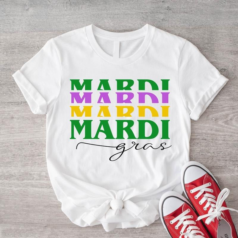 Mardi Gras Shirt, Matching Carnival Shirts, Mardi Gras Gift Tee Women, Carnival Lover Short Sleeve. Hoodie, Sweatshirt
