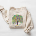 Mardi Gras Tshirt Sweatshirt, Mardi Gras Tree Sweatshirt, Mardi Gras Carnival Shirt, Saints Shirt, Fat Tuesday Shirt,...