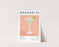 Margarita Cocktail Print, Kitchen Bar Drink Poster, Dining Room Wall Art, Home Bar Accessories, Gifts For Friends Art...