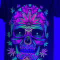 MariaJuana skull  T-shirt Black Cotton Hoodie, Sweatshirt | GrindPrints.com