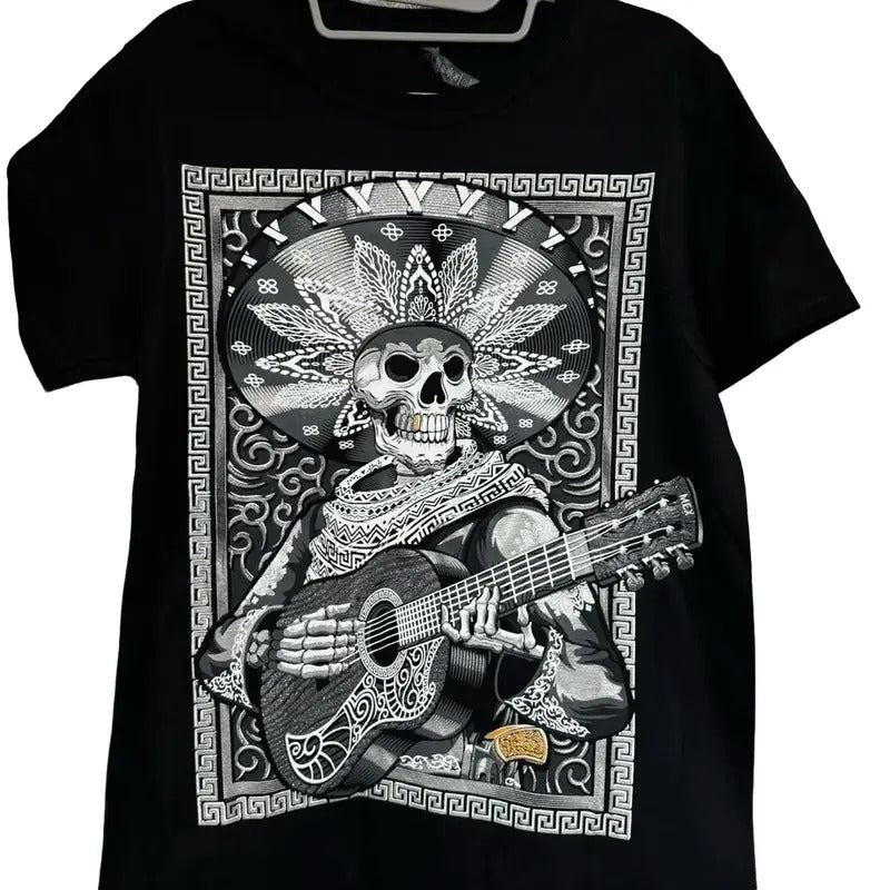 Mariachi plata T-shirt Menswear Top Tshirt Crewneck Hoodie, Sweatshirt | GrindPrints.com