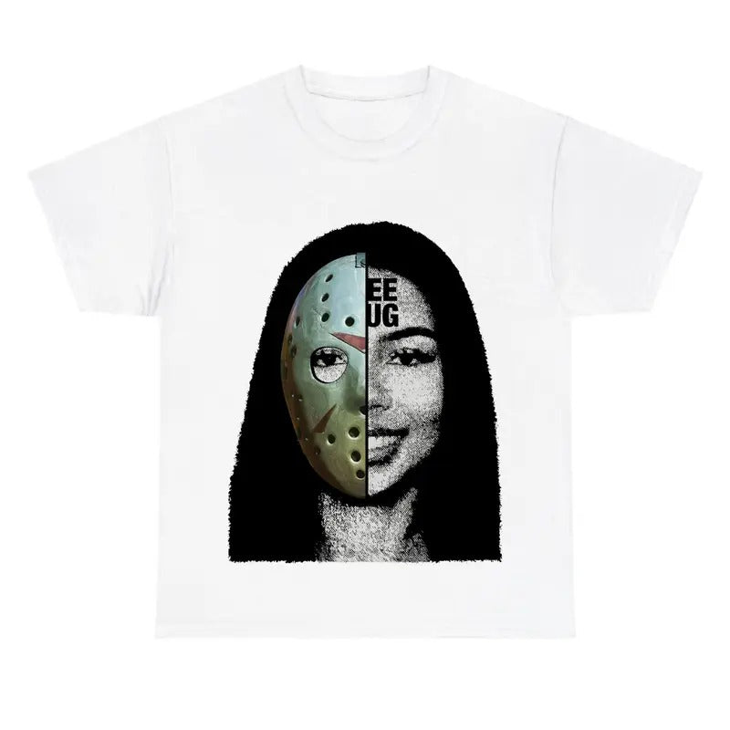 Mariah Jason Voorhees Halloween Free Thugg Graphic Tee Classic Cotton Unisex Hoodie, Sweatshirt | GrindPrints.com