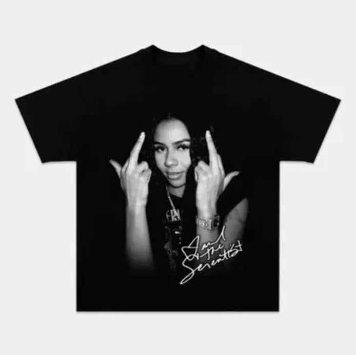 Mariah TS Grey Graphic Tee Hoodie, Sweatshirt | GrindPrints.com