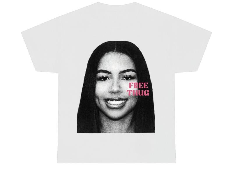Mariah The Pink Scientiists Free THUG Rap Tee SHIRT, Hip Hop Graphic T-Shirt Cotton Fit Hoodie, Sweatshirt | GrindPrints.com