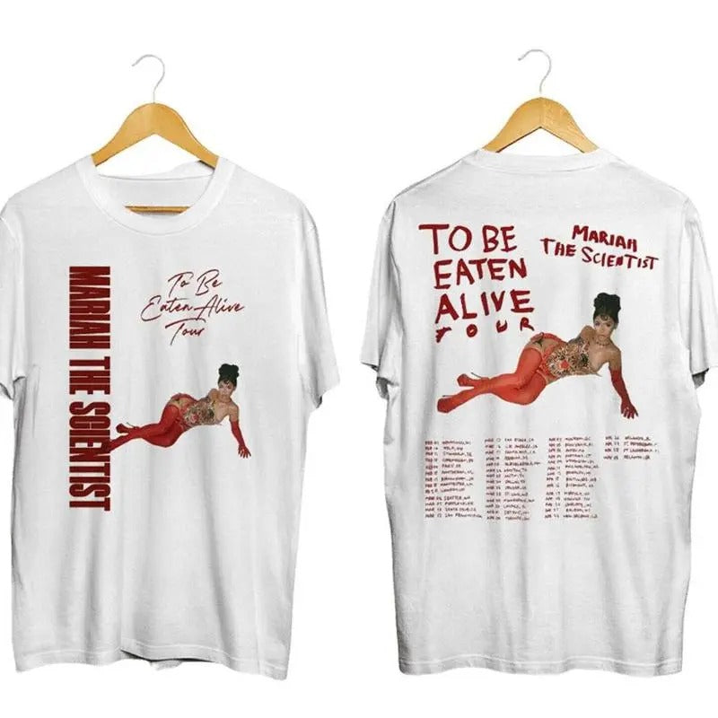 Mariah The Scientist To Be Eaten Alive Tour 2024 Shirt, Mariah The Scientist Fan Hoodie, Sweatshirt | GrindPrints.com
