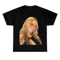 Mariahh Graphic Black T-Shirt, Careyyy Red Star Fans Shirt Hoodie, Sweatshirt | GrindPrints.com