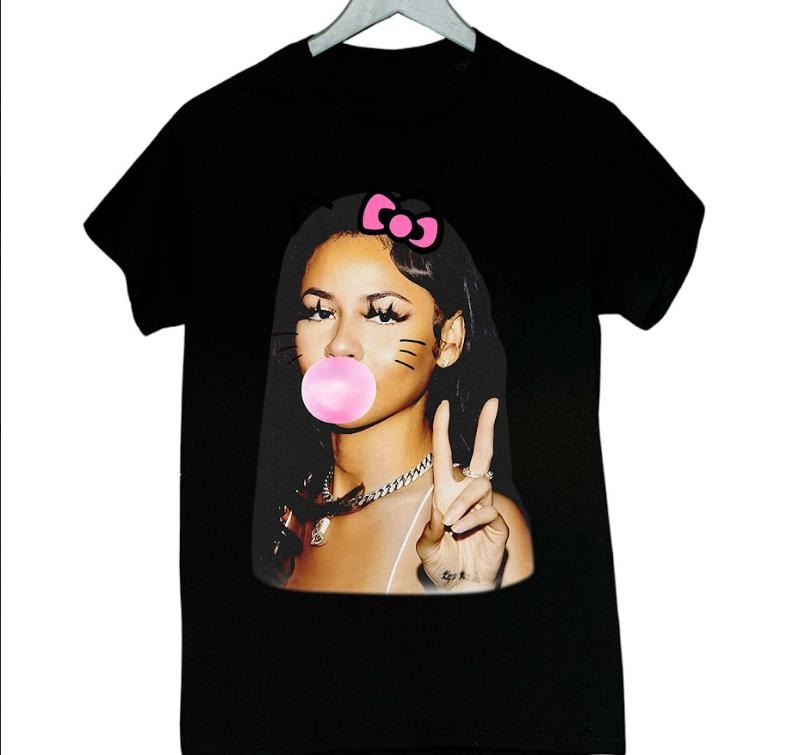 Mariahh Scientist Big Face Peace kitty bubble Shirt Hoodie, Sweatshirt | GrindPrints.com