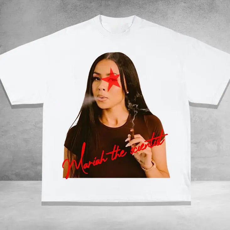 Mariahh The Scientistt News Star T-shirt, Music Graphic T-shirt Hoodie, Sweatshirt | GrindPrints.com