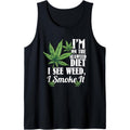 Marijuana Shirts, Funny Weed Stoner, See Weed Smoke It Tank Top Hoodie, Sweatshirt | GrindPrints.com