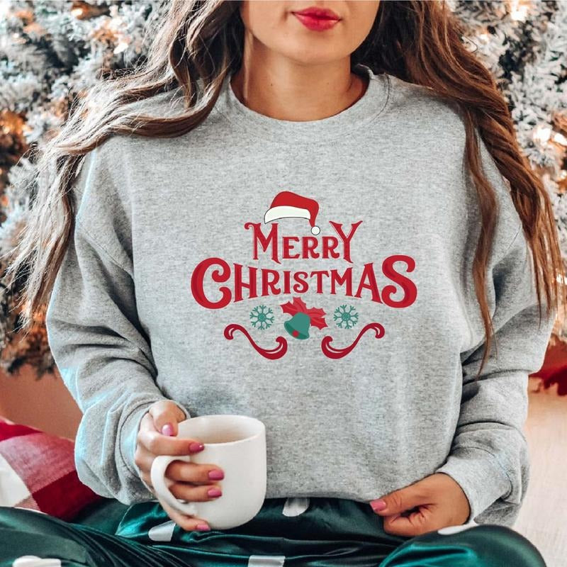 Marry Family Matching Party Woman Winter Long Sleeve T-Shirts, Hoodie, Sweatshirt