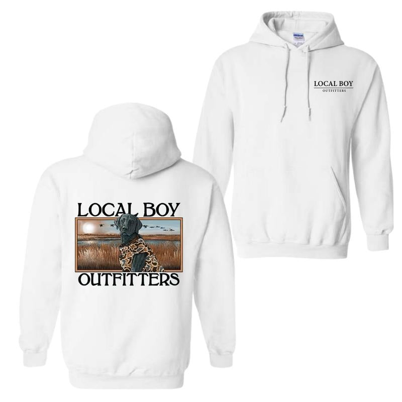 Marsh Dog Long Sleeve Hoodie, T-Shirt For men For women Sweatshirt | GrindPrints.com