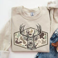 Marsh Old School Deer Camo Hunting Unisex Sweatshirt, Deer Hunting Camouflage Frame Tee, Hunting Deer Camo Frame Shirt...