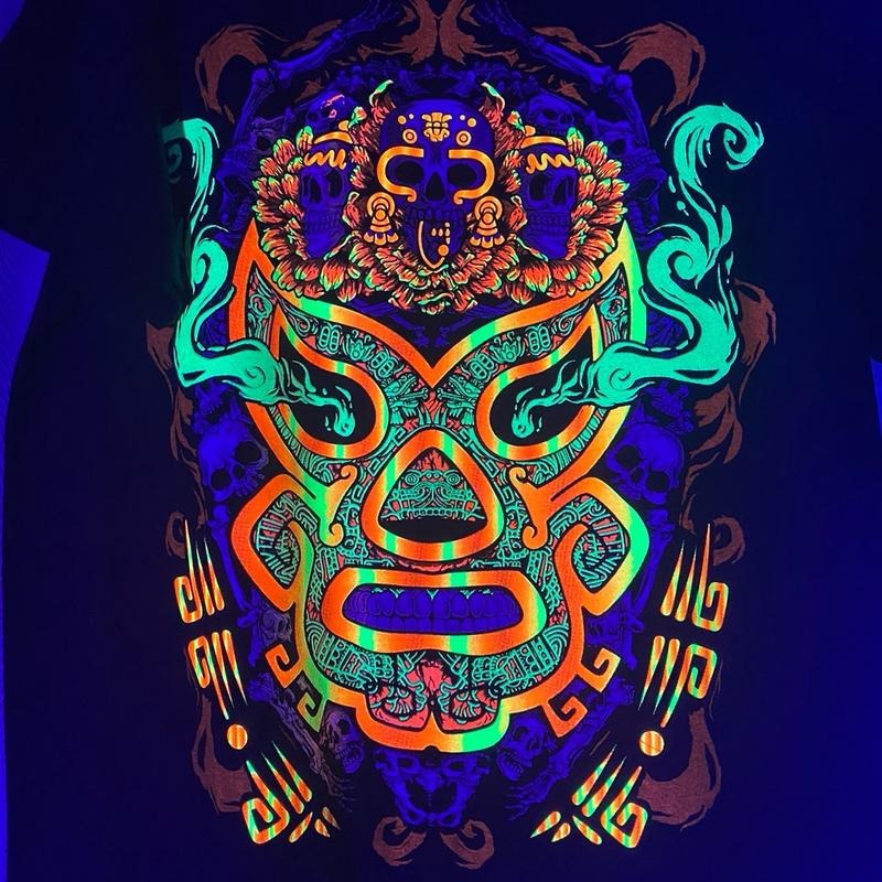 Mascara fuego T-shirt Menswear Hoodie, Sweatshirt | GrindPrints.com