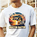 Master Baiter Bass Colorful Fish Men Shirt, Fishing Funny Sarcastic Summer Tee, Fisherman Tee, Father's Day Gift, Gift...