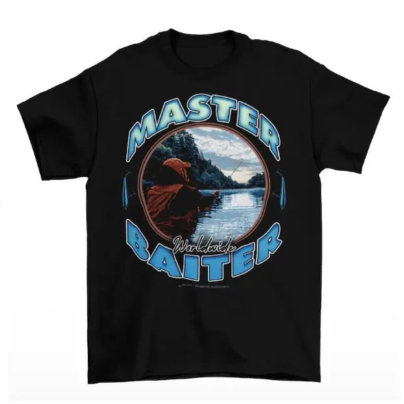 Master Baiter Shirt Funny Fishing Shirts Fishing Ironic Shirt Oddly Specific Menswear Top T-Shirts, Hoodie, Sweatshirt