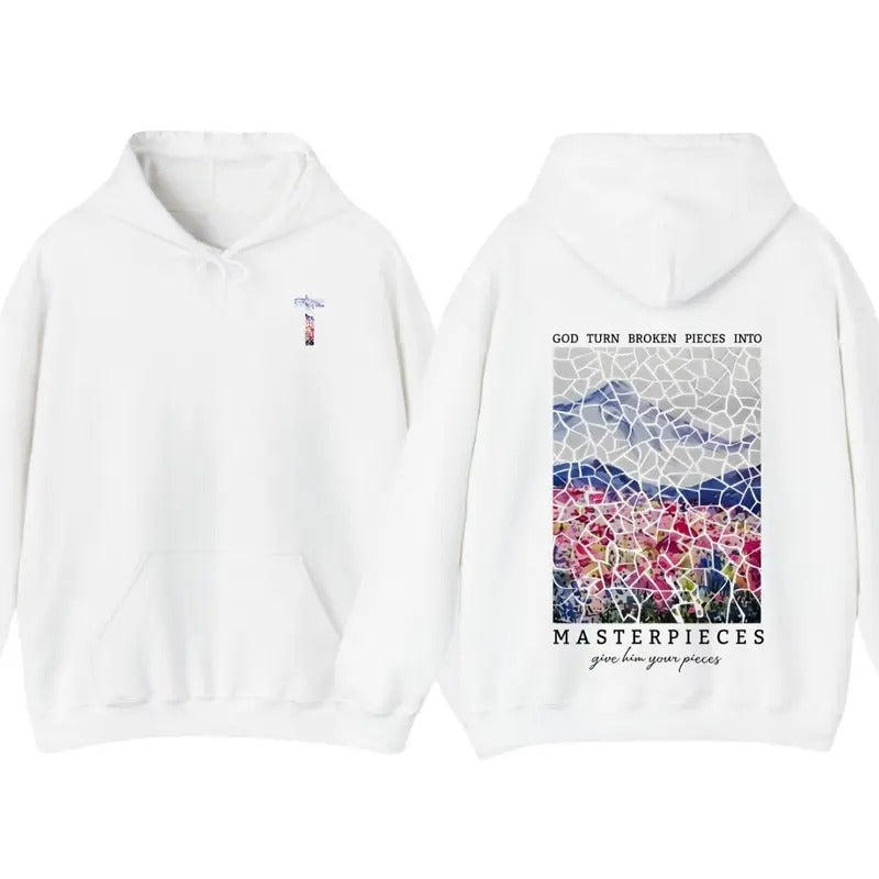 Masterpieces Christian Comfort Colors T-shirt Hoodie Trendy Sweatshirt | GrindPrints.com