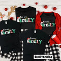 Matching Family Christmas T-shirt, Christmas Family Shirt, Christmas Matching Tee, Holiday Shirt Hoodie, Sweatshirt